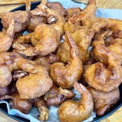 A picture of Filipino Camaron Rebosado.