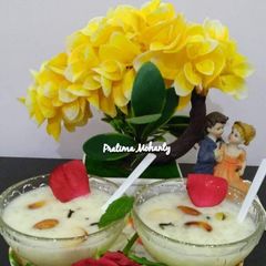 A picture of Sabudana Kheer.