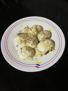 Una foto de Huevos cocidos con especias