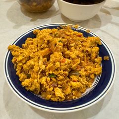 A picture of Egg bhurji.