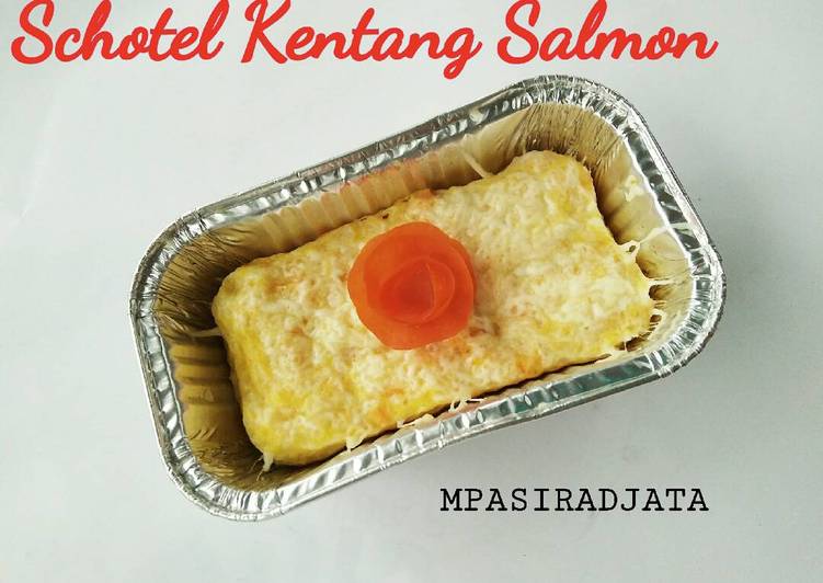 Resep Schotel Kentang Salmon (Mpasi 8m+), Menggugah Selera