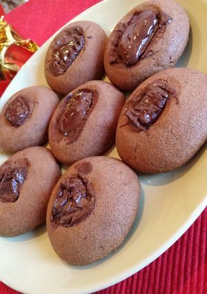 A picture of Mocha cookies.