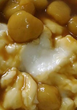 Foto resep Bubur sumsum lembut ekspres dengan bola bola