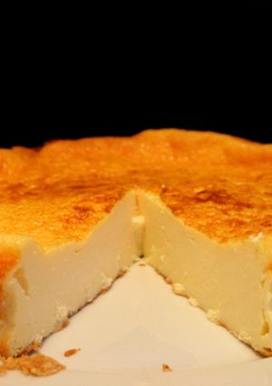 Una foto de Tarta de queso de la abuela sin gluten