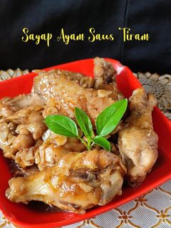 Foto resep Sayap Ayam Saus Tiram