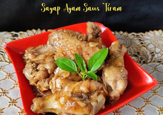 Resep Sayap Ayam Saus Tiram yang Enak Banget