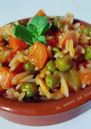 Une photo de Riz aux légumes 🍚