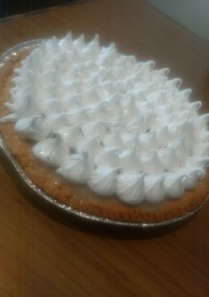 Una foto de Lemon pie con margarina