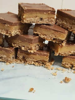 A picture of Choc Caramel Slice.
