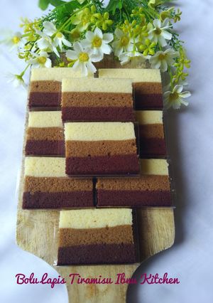 Foto resep Bolu Lapis Tiramisu