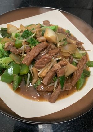 Foto resep Sirloin lada hitam