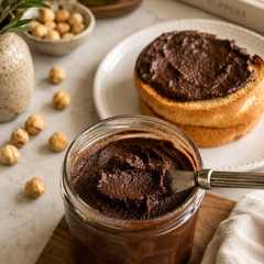 Una foto de Nutella casera saludable