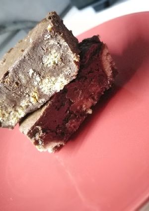 Φωτογραφία της συνταγής Brownies με τσουρέκι 💙