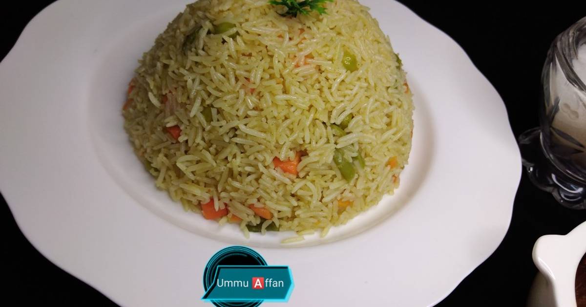 Matbakh Rice Fried rice With vegetables girki daga @matbakh_zeinab - Cookpad