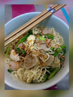 Foto resep Mie kuah pedas