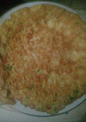 Foto resep Dadar mie telor
