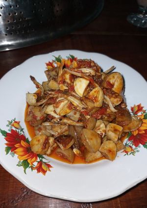 Foto resep Jengkol teri pedas alamanda
