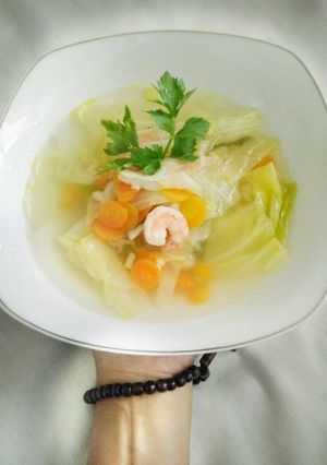 Foto resep Sop simpel kaldu udang