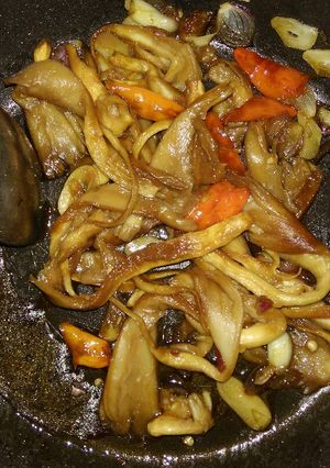 Foto resep Tumis Jamur Saus Kecap Simple