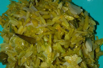 Cara Gampang Membuat Tumis bunga pepaya yang Enak Banget