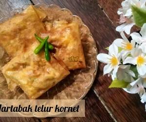 Resep Unik Martabak telur kornet Ala Restoran