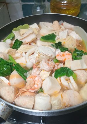 Foto resep Steamboat dg Bumbu Instan Tom Yum