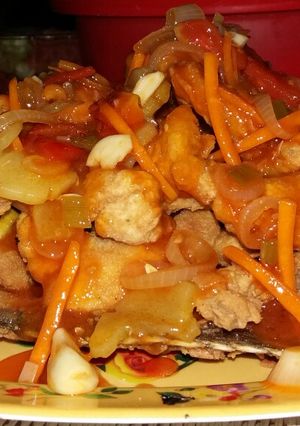 Foto resep Gurami Asam Manis persis buatan rumah makan