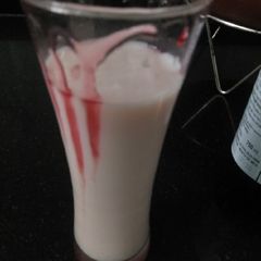 A picture of Sharbati milk.