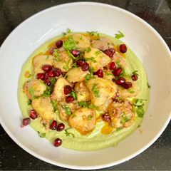 A picture of Water chestnut (Singhada) Chaat.
