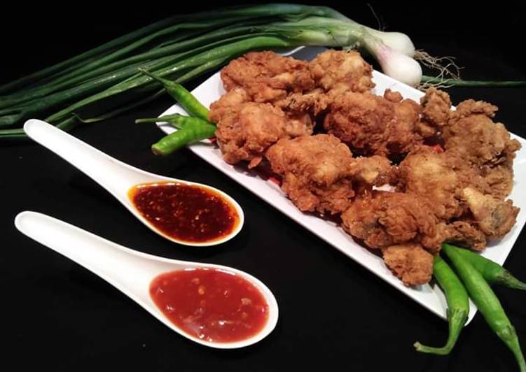 Easiest Way to Serve Favorite Crispy chicken wings #CookpadApp #RamadanKiTayari