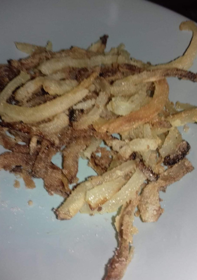 Una foto de Cebolla frita