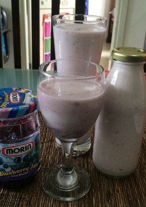 Foto resep Blueberry Yogurt (BreadMaker)