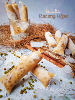Foto resep Es Lilin Kacang Hijau