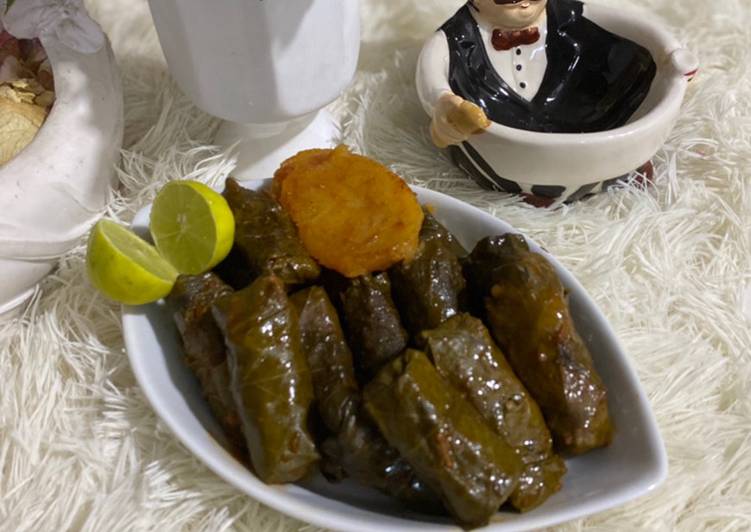 وصفة أم الحسن (ورق عنب)