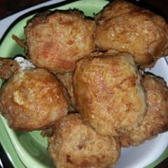A picture of Yam Balls.