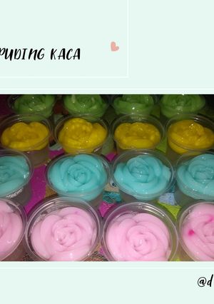 Foto resep Puding mawar kaca spesial