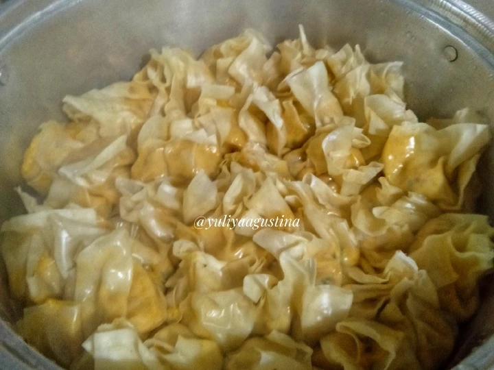 Cara Sederhana Menyiapkan Resep  Siomay dimsum ayam udang yang Sempurna, Enak Banget