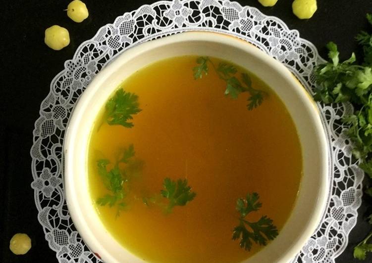 Recipe of Super Quick Homemade Indian Star Gooseberry Soup