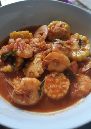 Foto resep Udang saos padang