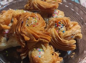 Una foto de Pastelitos de hojaldre!!!😋😋😋