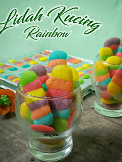 Foto resep Lidah Kucing Rainbow