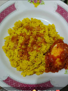 Foto resep Nasi kuning rice cooker