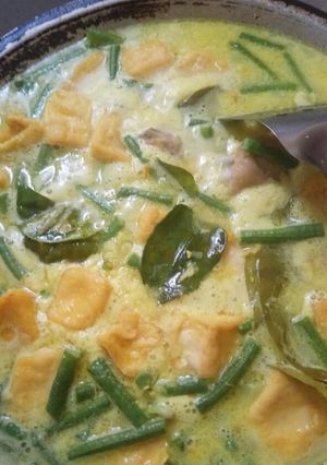 Foto resep Lodeh Tahu Kacang Panjang