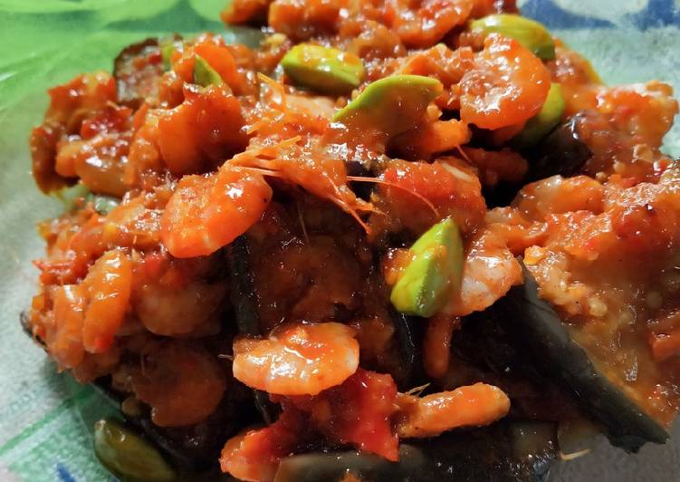 Resep Balado Udang Terong Pete Anti Gagal