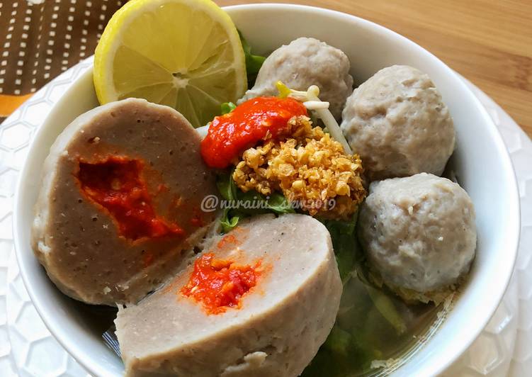 Recipe: Perfect Bakso Rawit Super Pedas