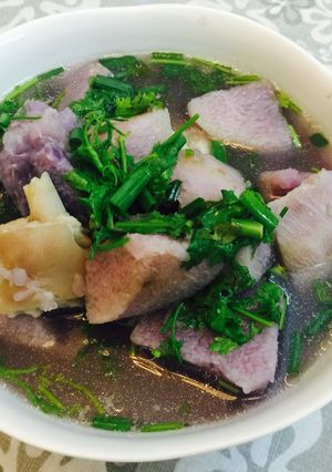 Hình của món Canh Khoai Cau Kỳ Anh.