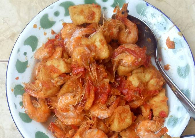 Resep Udang Tahu Bumbu Balado Oleh Tri Ardiyani Cookpad