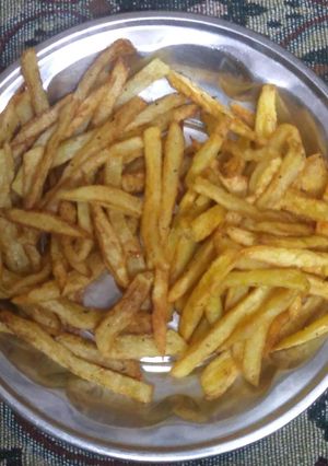 A picture of French fries.