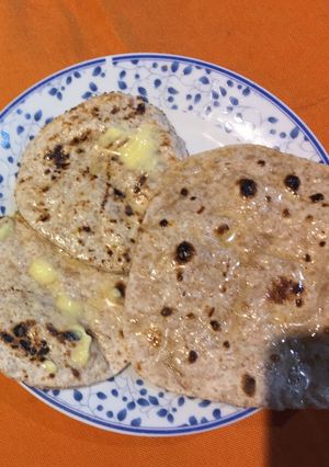 Una foto de Chapatis