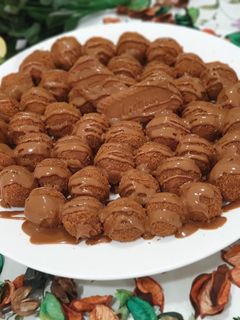 صورة لوصفة حلى كرات اللوتس
